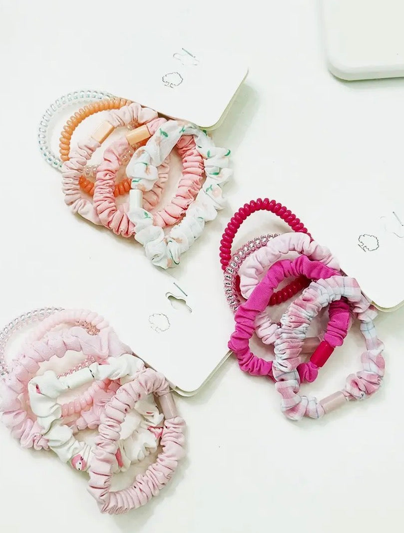 Pink Tone Hair Ties