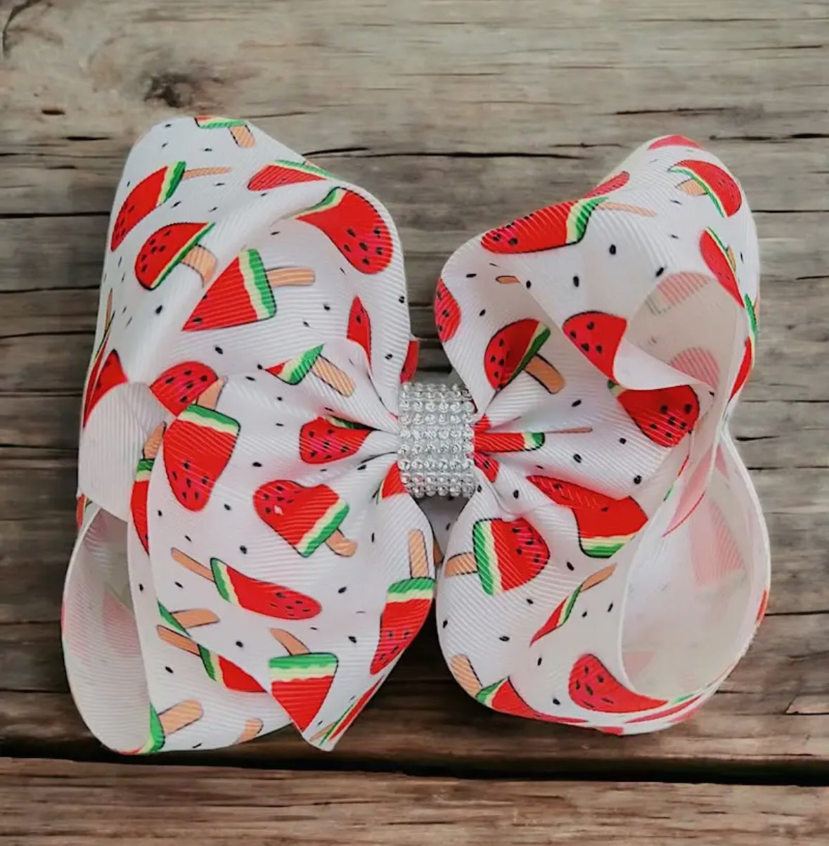 Watermelon Popsicle Hairbow
