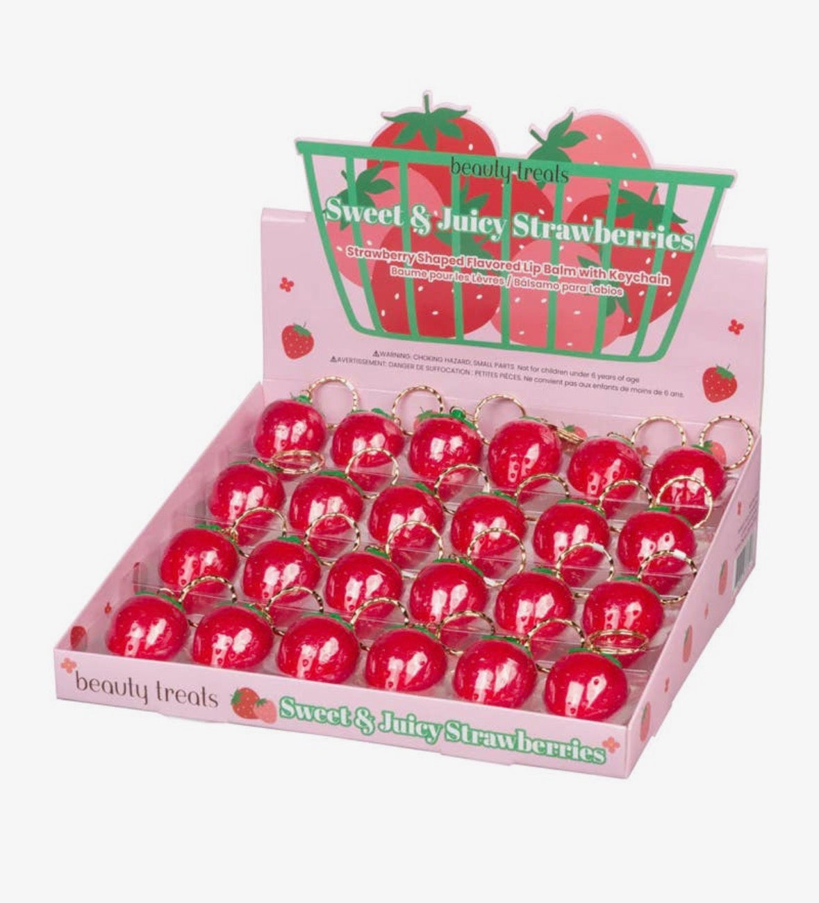 Sweet&Juicy Lip Balm Keychain
