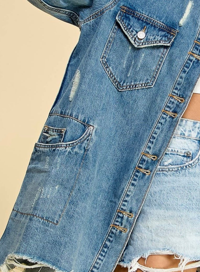 Denim Western Shirt