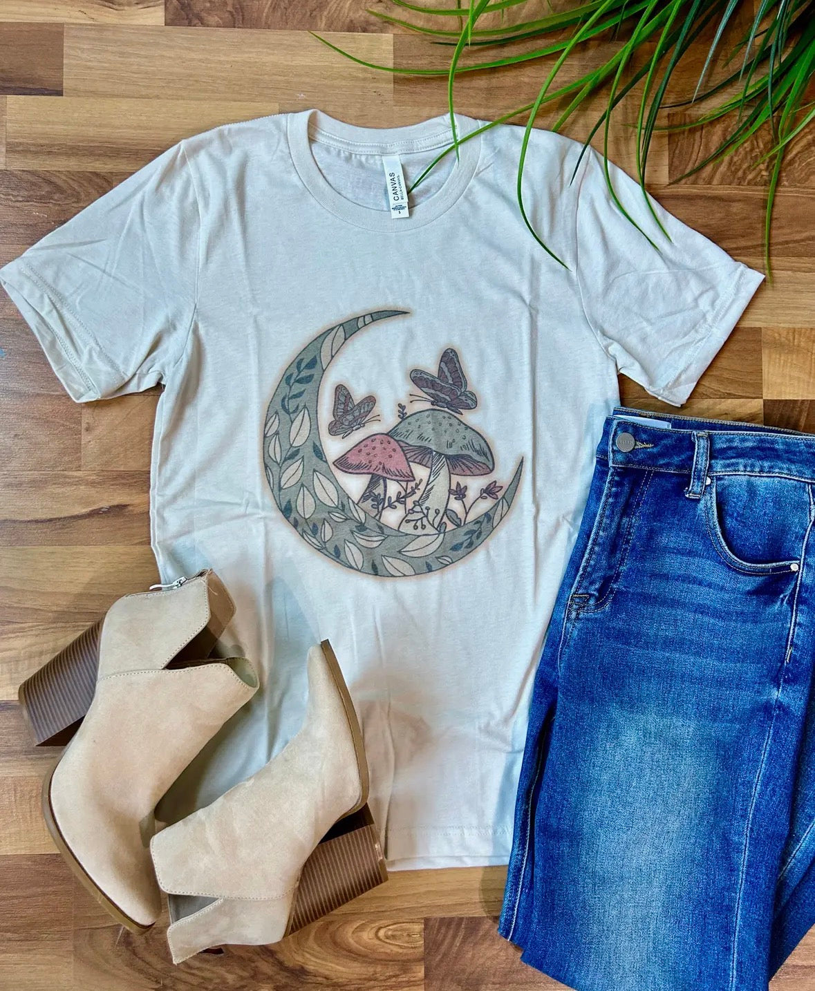 Vintage Mushroom Moon Tee Pre-Order