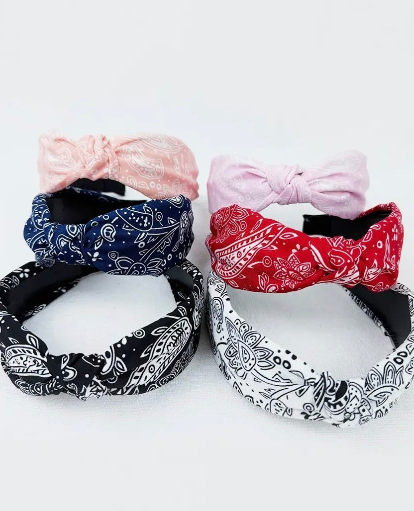 Bandana Knotted Headband
