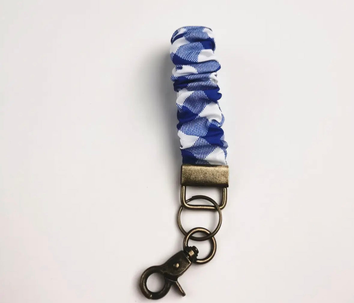 Scrunchie Wristlet Keychain