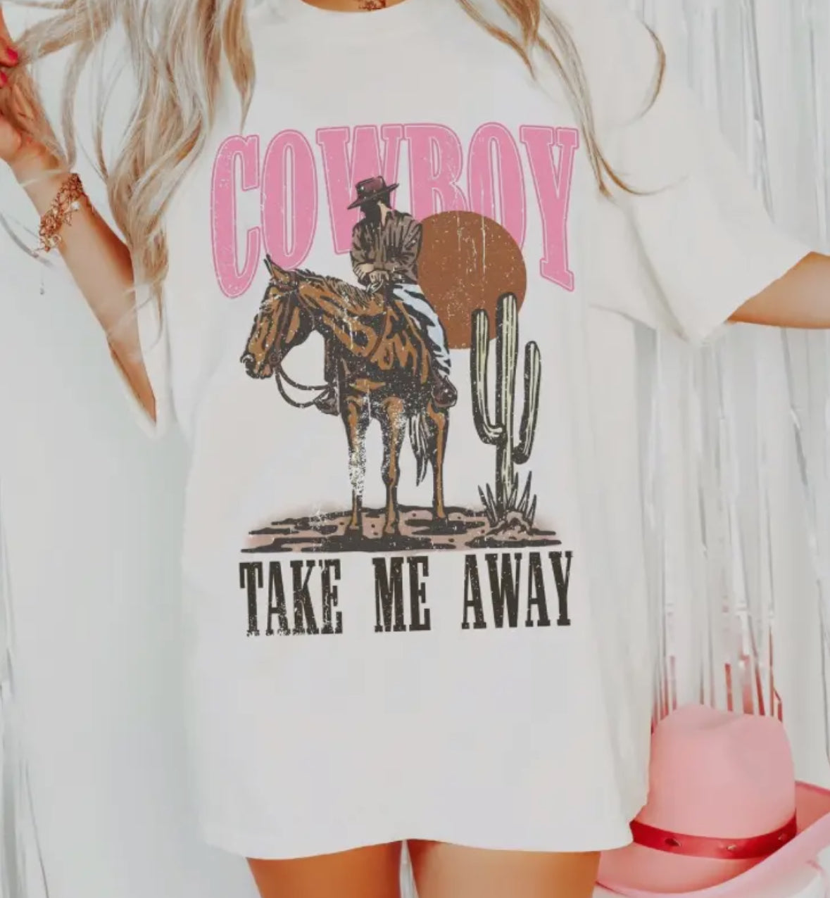 Cowboy Take Me Away Tee (Pre-Order)