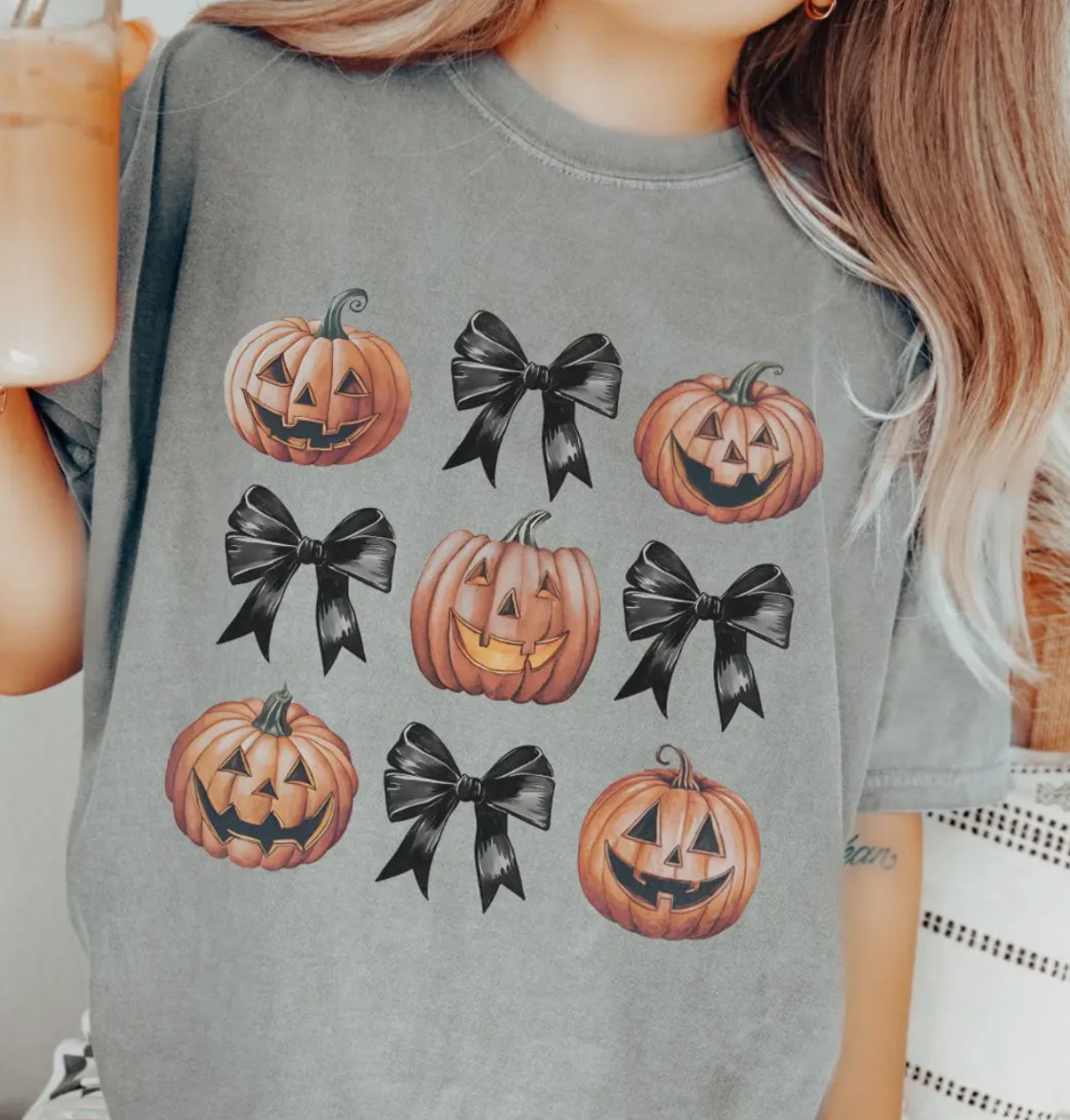 Halloween Pumpkin Coquette Bow (Pre-Order)