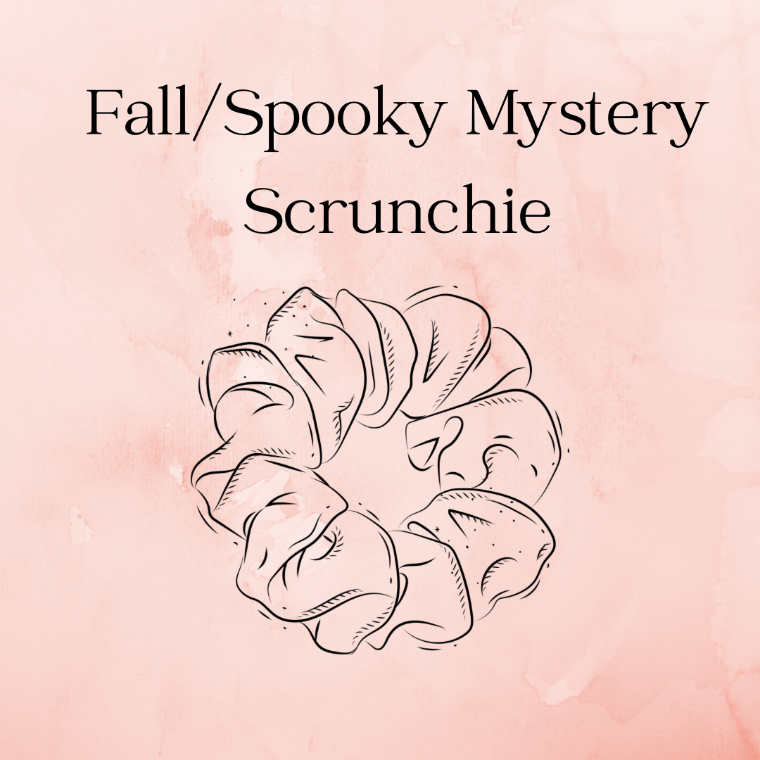 Fall/Spooky Mystery Scrunchie
