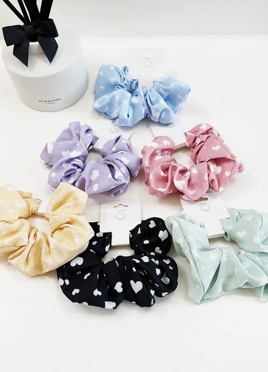 Heart Scrunchie