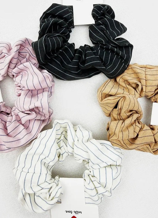Stripped Scrunchie