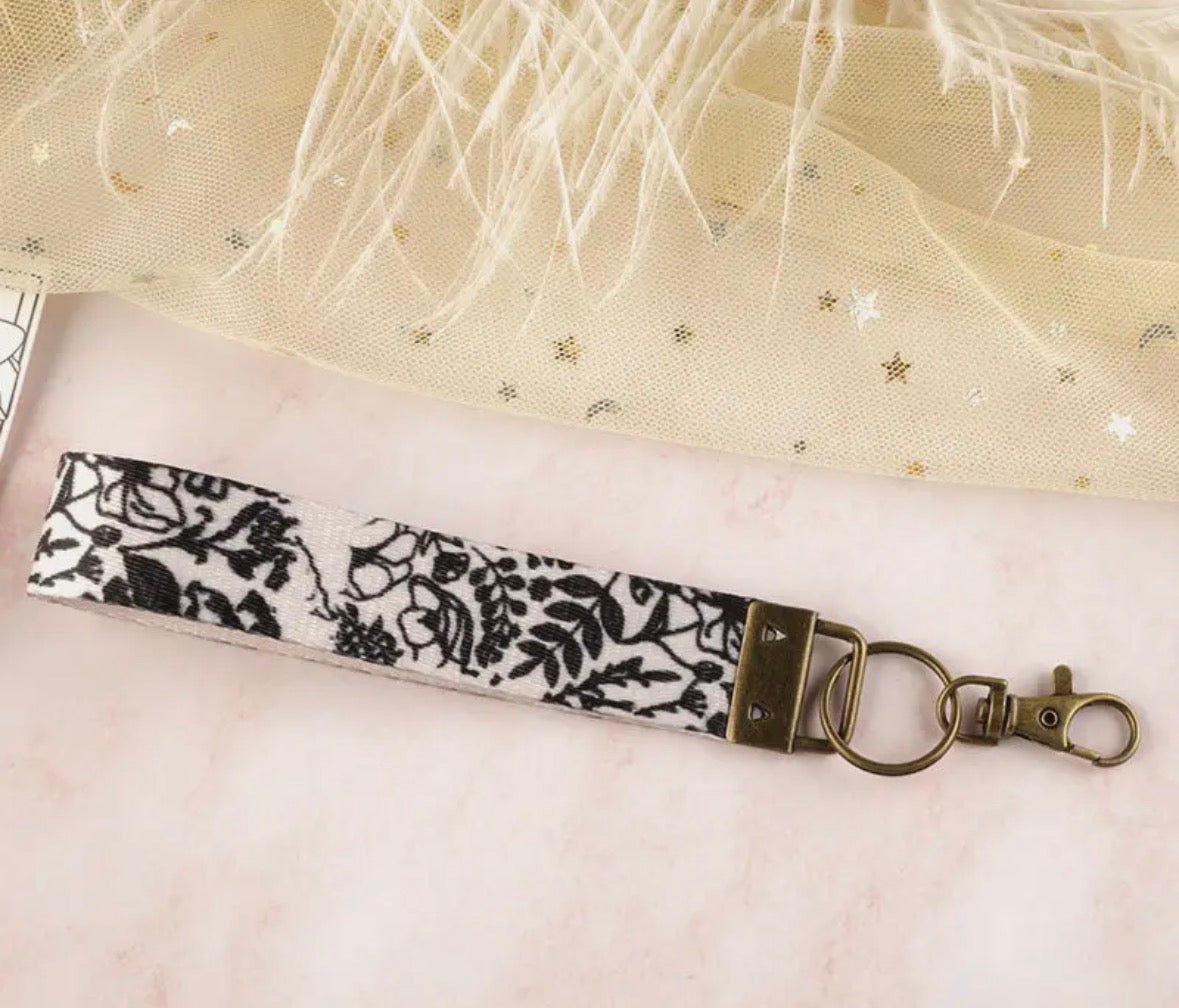 Boho Wristlet Keychain