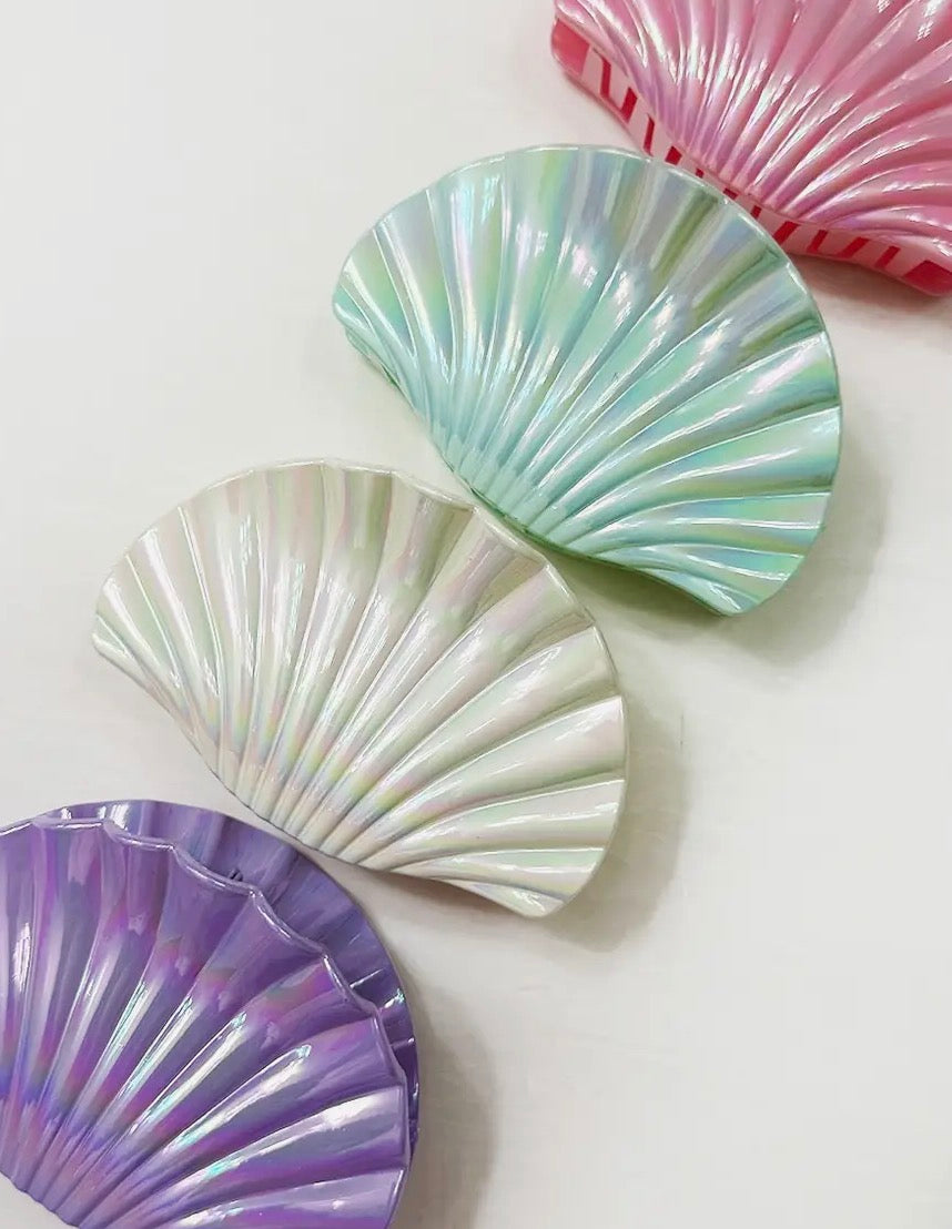 Soft Tone Shell Hair Claw