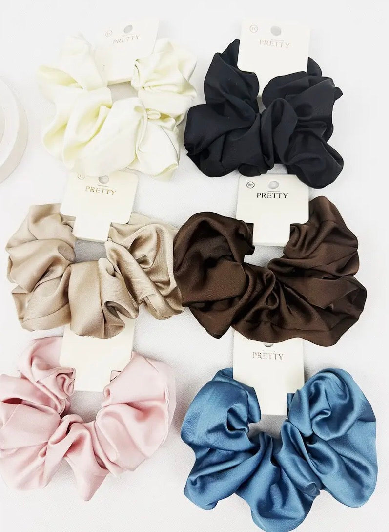 Silky Satin Scrunchie