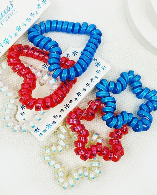 Star and Heart Hair Ties