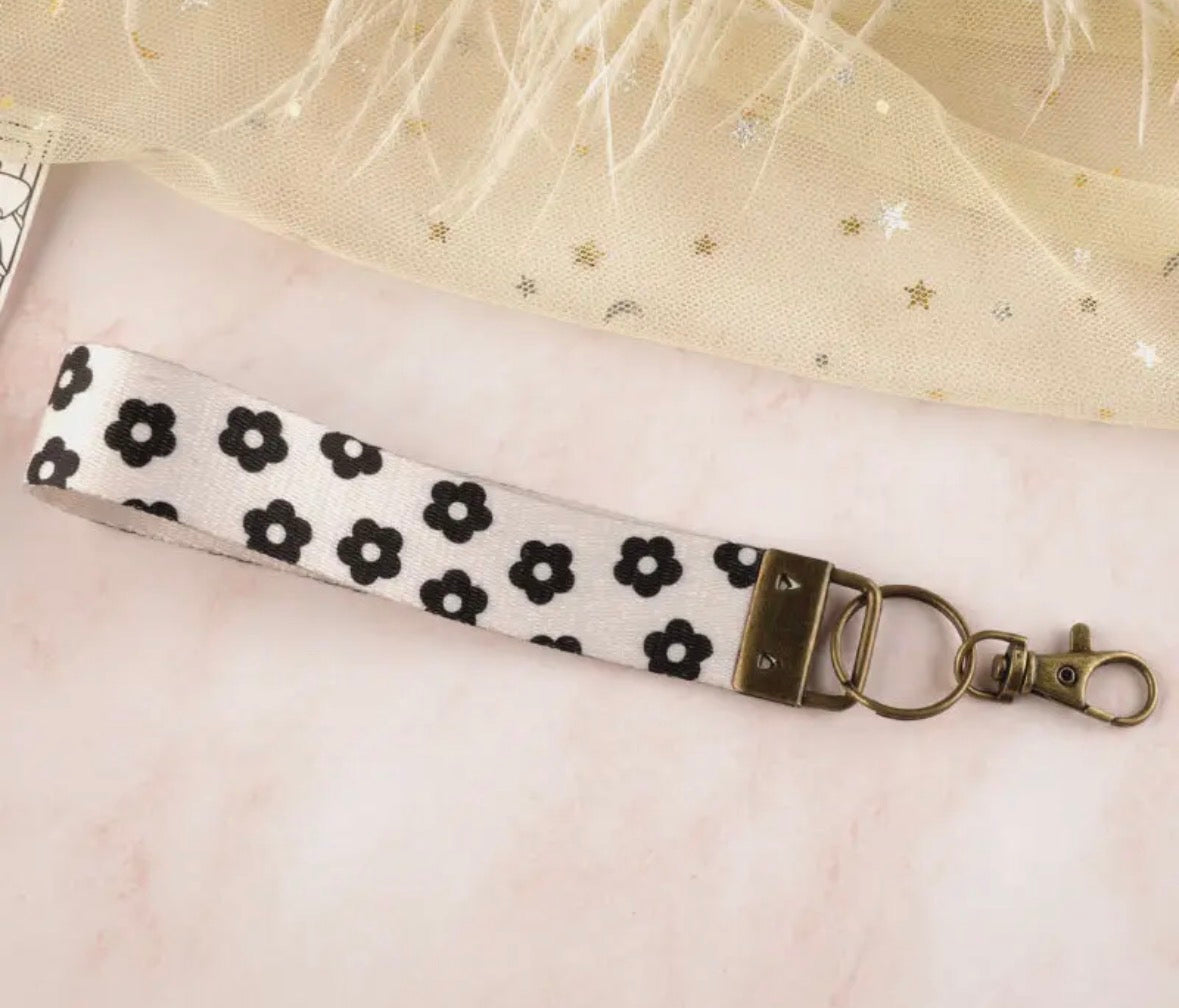 Boho Wristlet Keychain