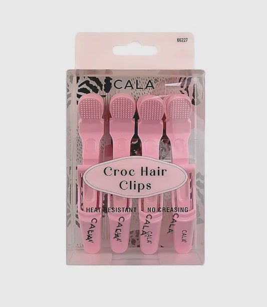 Pink Cala Croc Hair Clip