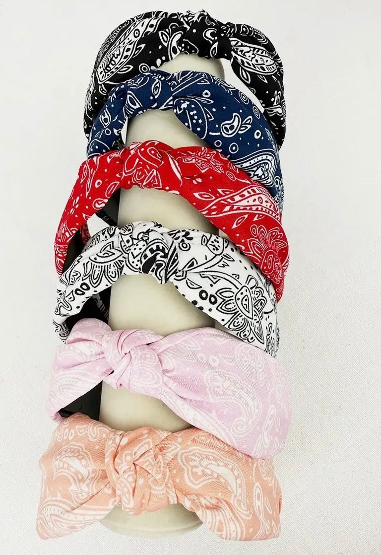 Bandana Knotted Headband