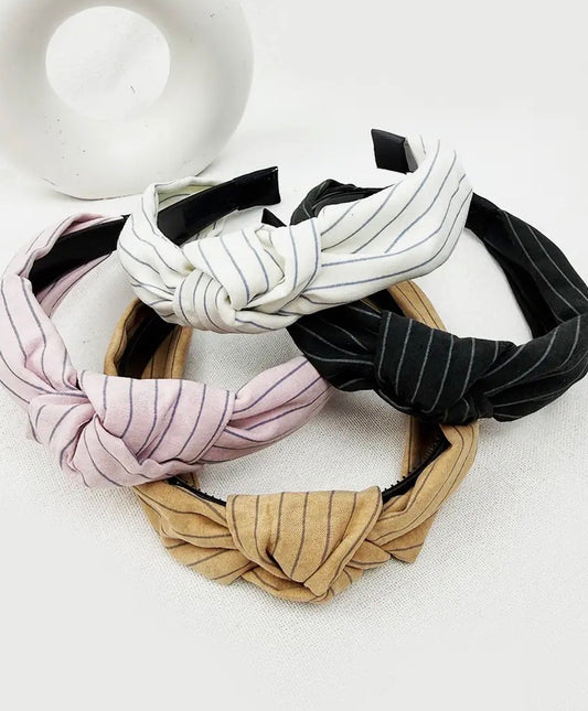 Stripped Knotted Headband