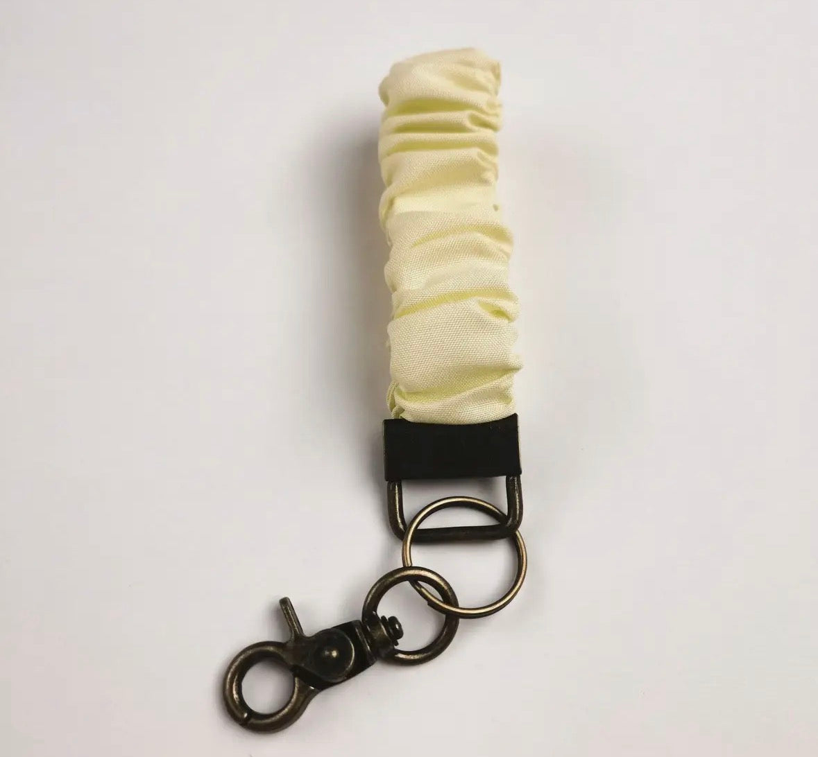 Scrunchie Wristlet Keychain