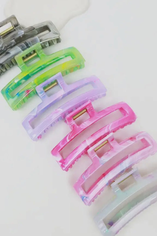Shimmering Marbled  Rectangle Hairclaw (Pre-Order)