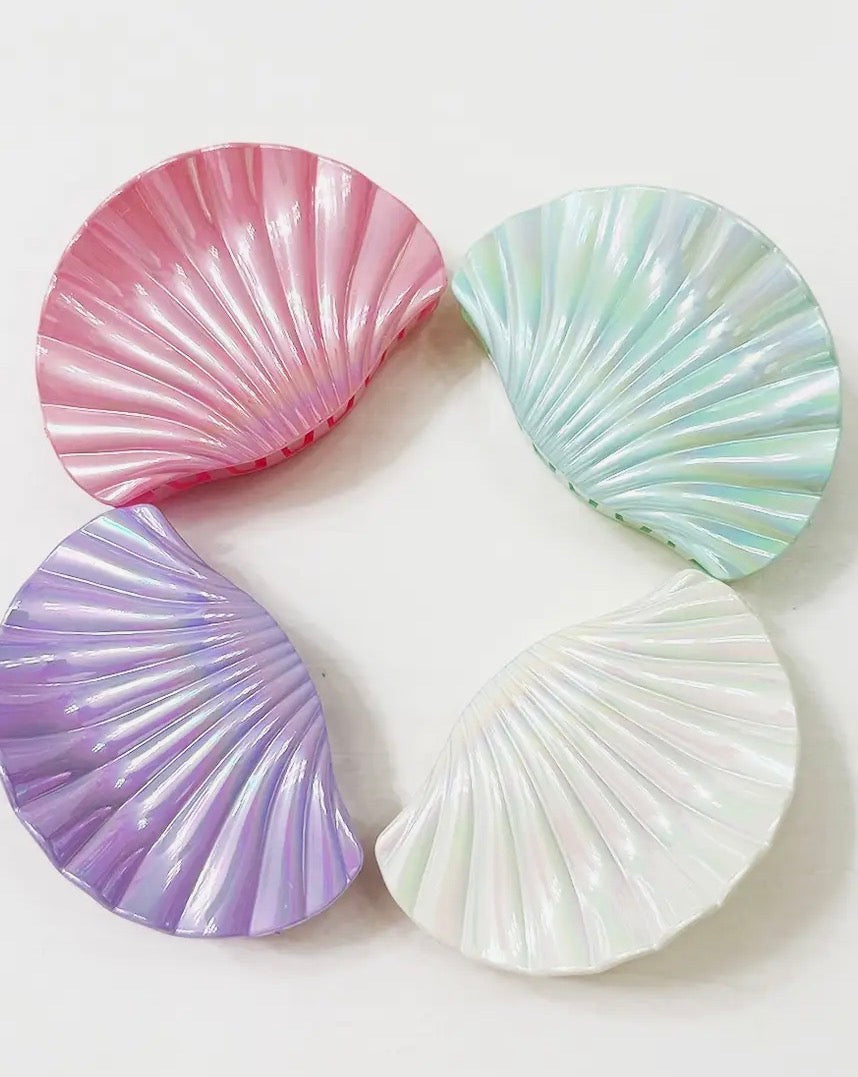 Soft Tone Shell Hair Claw