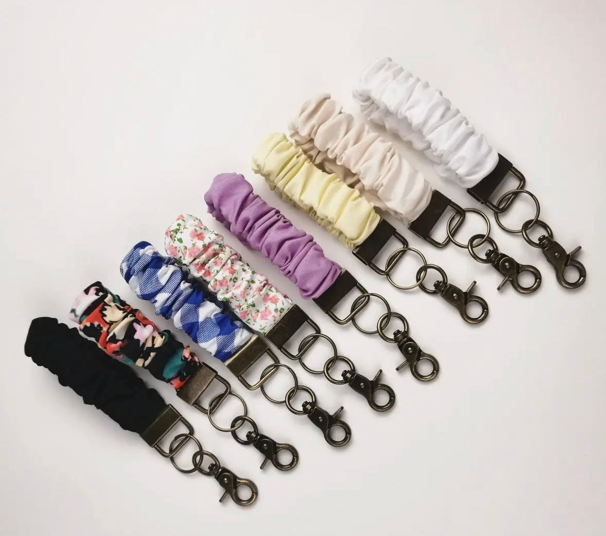 Scrunchie Wristlet Keychain
