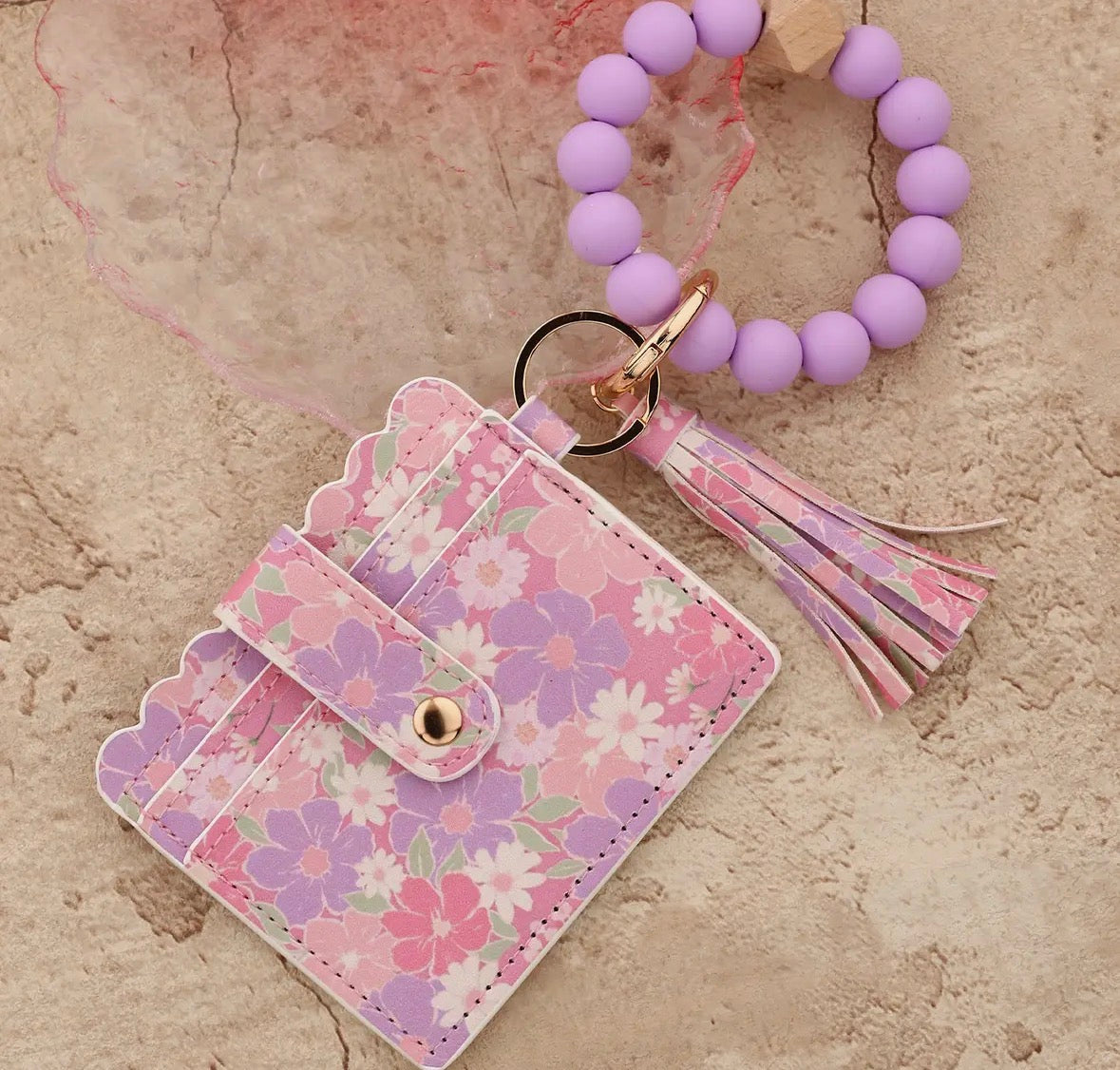 Card Holder Keychain