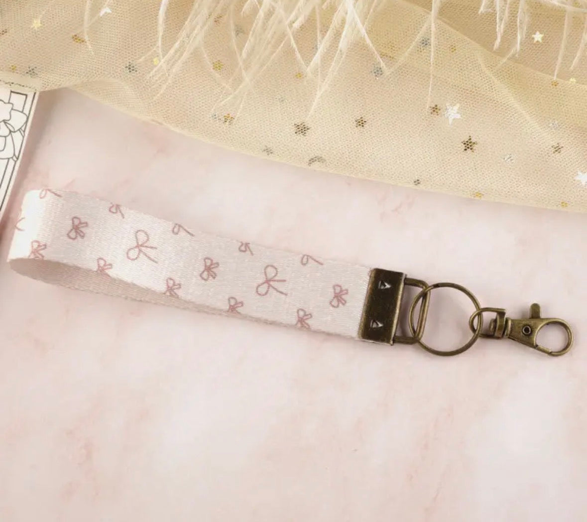 Boho Wristlet Keychain