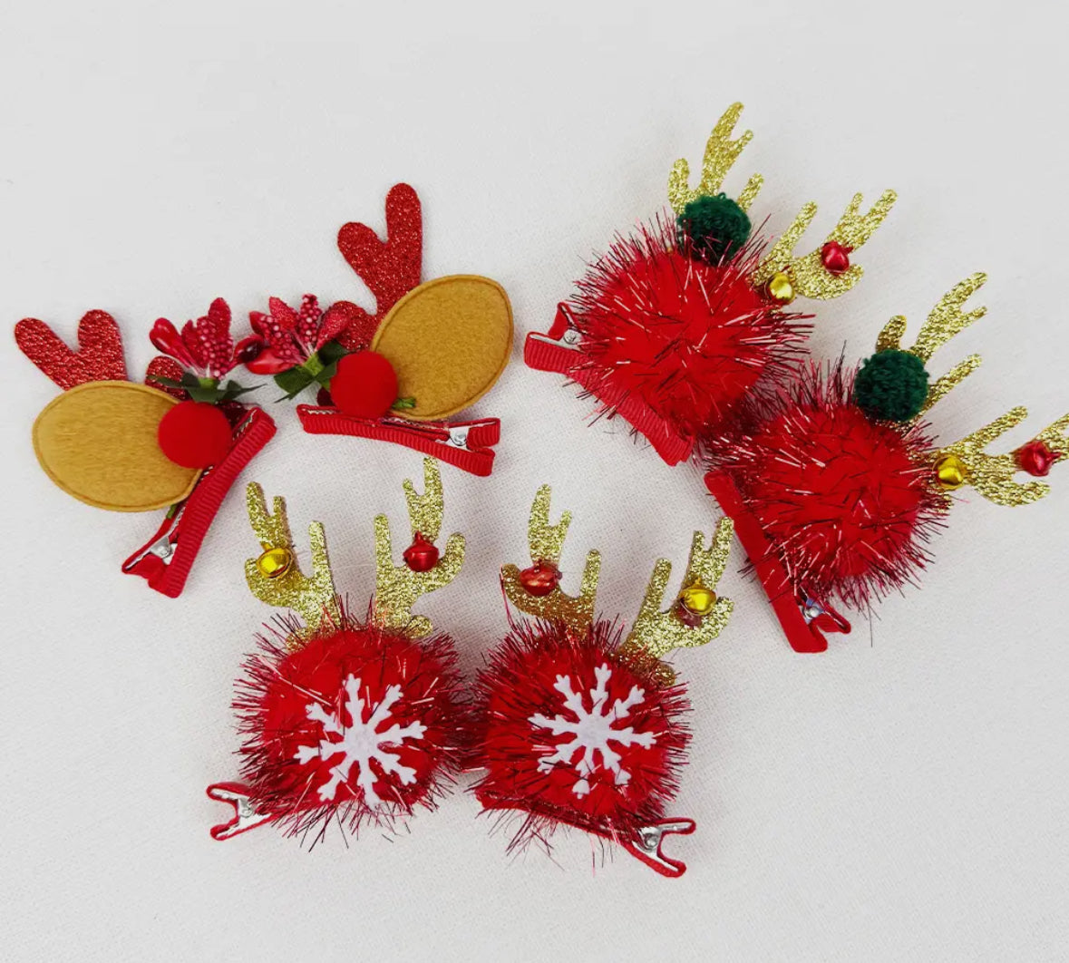 Christmas 2pc Hair Clips
