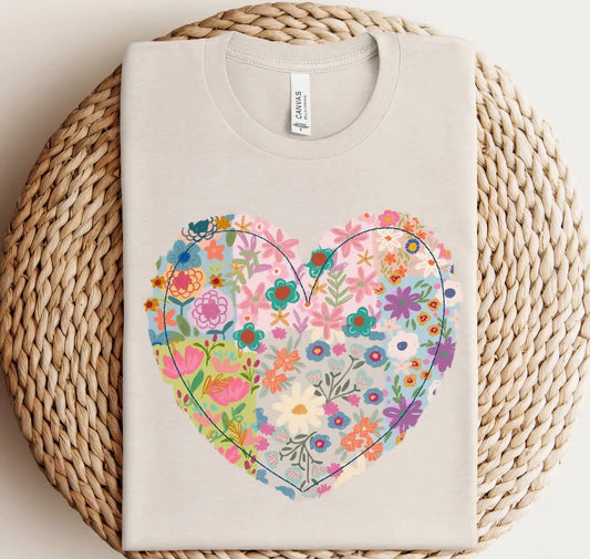 Boho Heart Tee Pre-Order