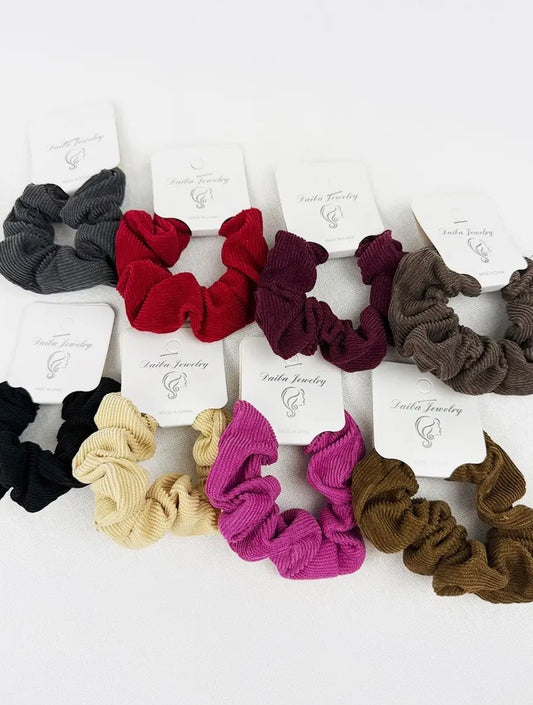 Corduroy Scrunchie