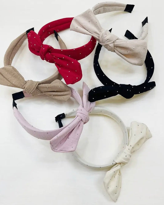 Studded Knotted Headband
