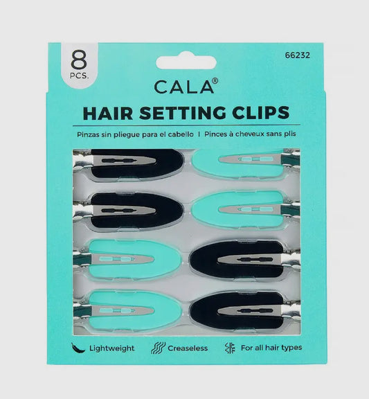 Cala Black and Mint Setting Clips