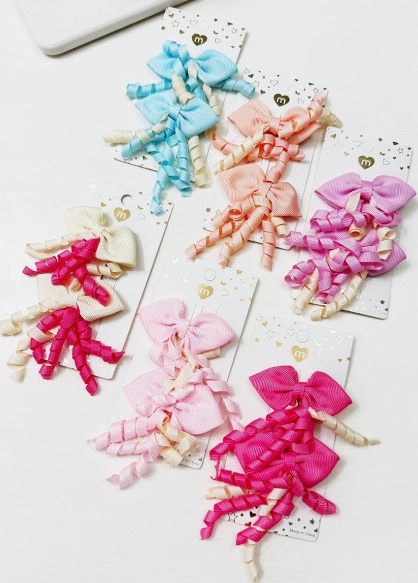 Curly Bow Set
