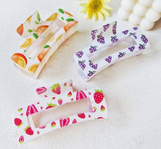Fruit Hair Claw