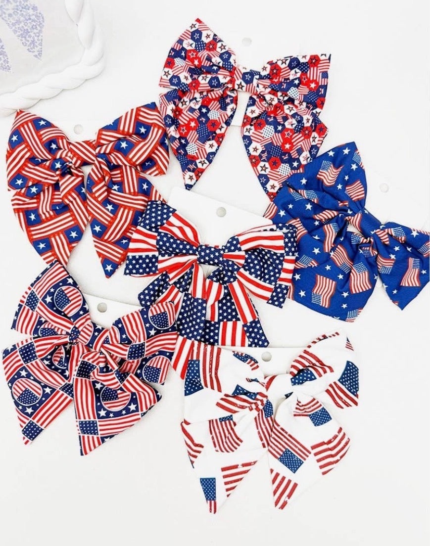 Fourth of July Bows