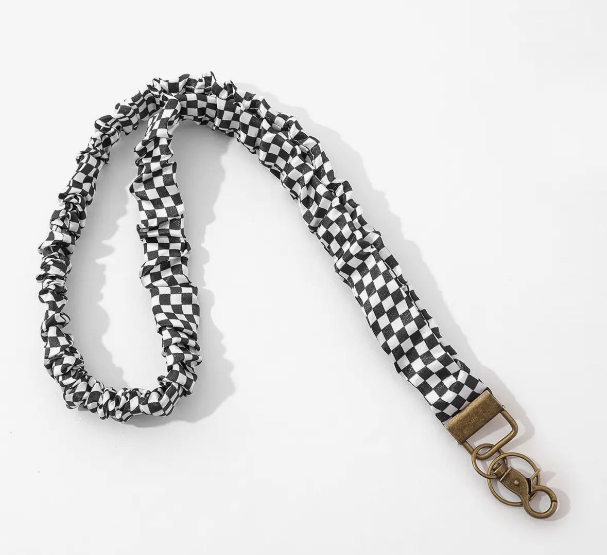 Vintage Scrunchie Landyard