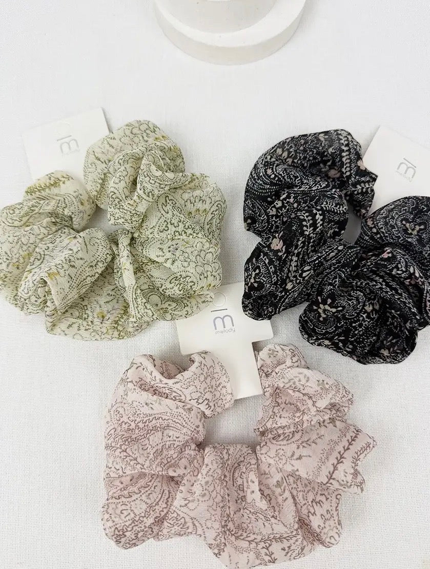Chiffon Scrunchies