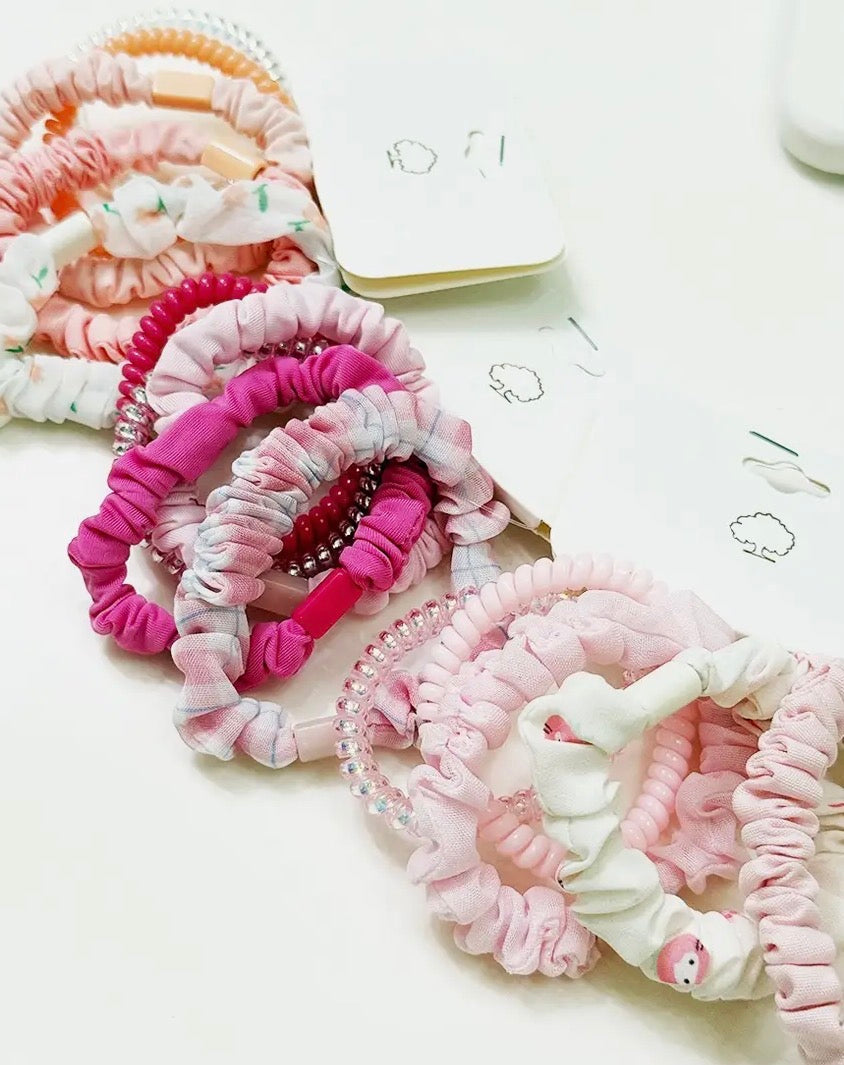 Pink Tone Hair Ties