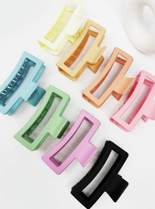 Extra Large Matte Rectangle Claw