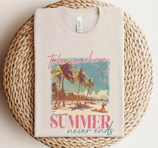 Summer Never Ends Tee Pre-Order