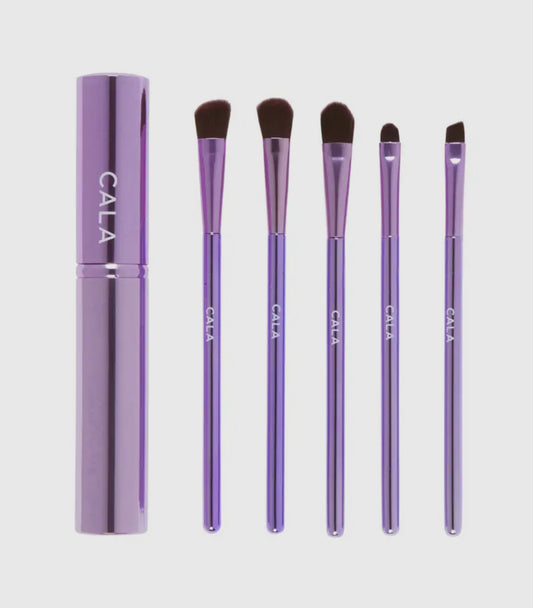 Cala Eye Need It Metal Pink Brush Set