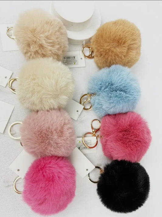 Pom Pom Keychain