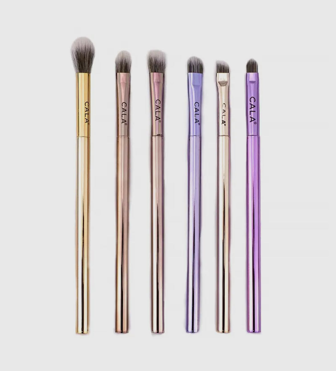 Cala lustrous Prism Pouch Brush Set