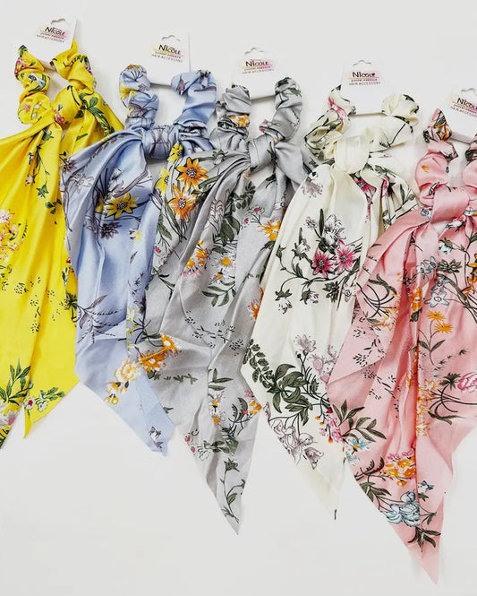 Satin Long Tail Scrunchie (Pre-Order)