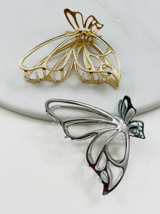 Metal Butterfly Hair Claw (Pre-Order)