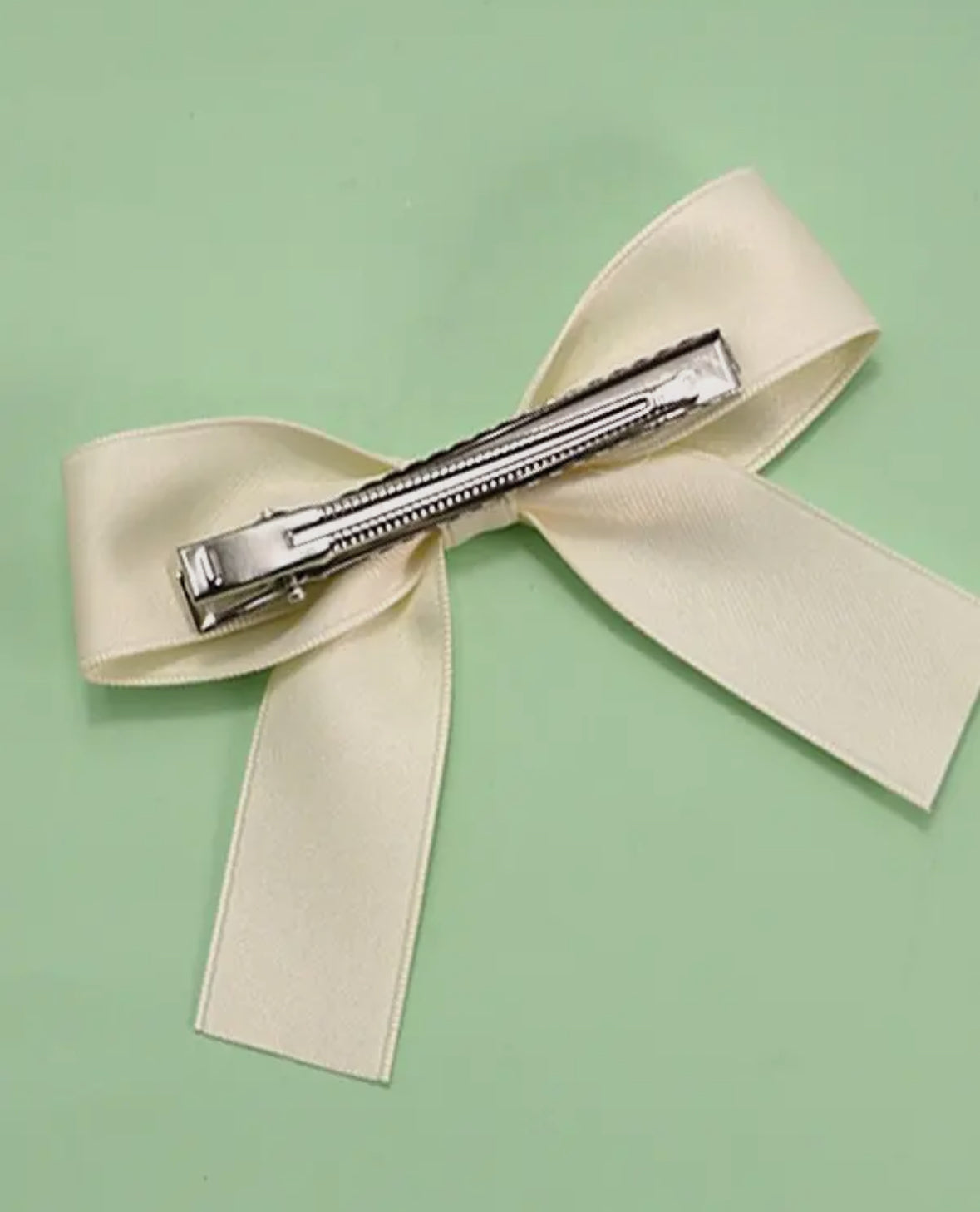 Large Bow Ribbon Hair Clips