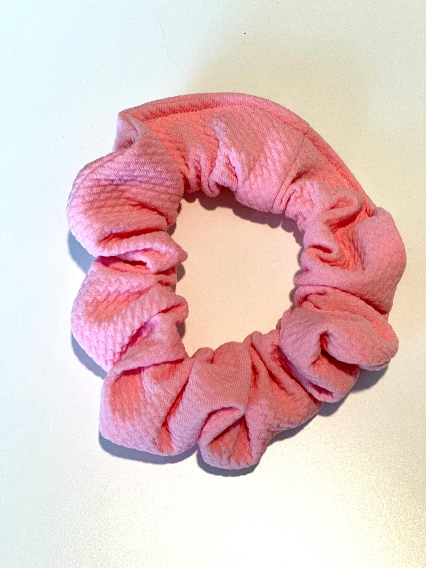 BubbleGum Pink Scrunchie