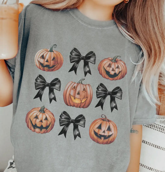 Halloween Pumpkin Coquette Bow (Pre-Order)