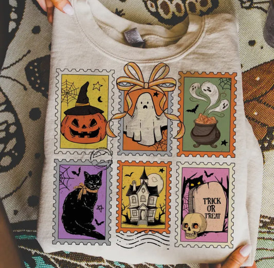 Retro Ghost Sweatshirt (Pre-Order)