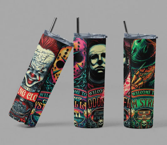 Neon Horror Tumbler (Pre-Order)