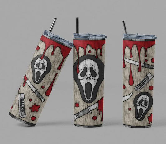 Scream Mask Tumbler (Pre-Order)